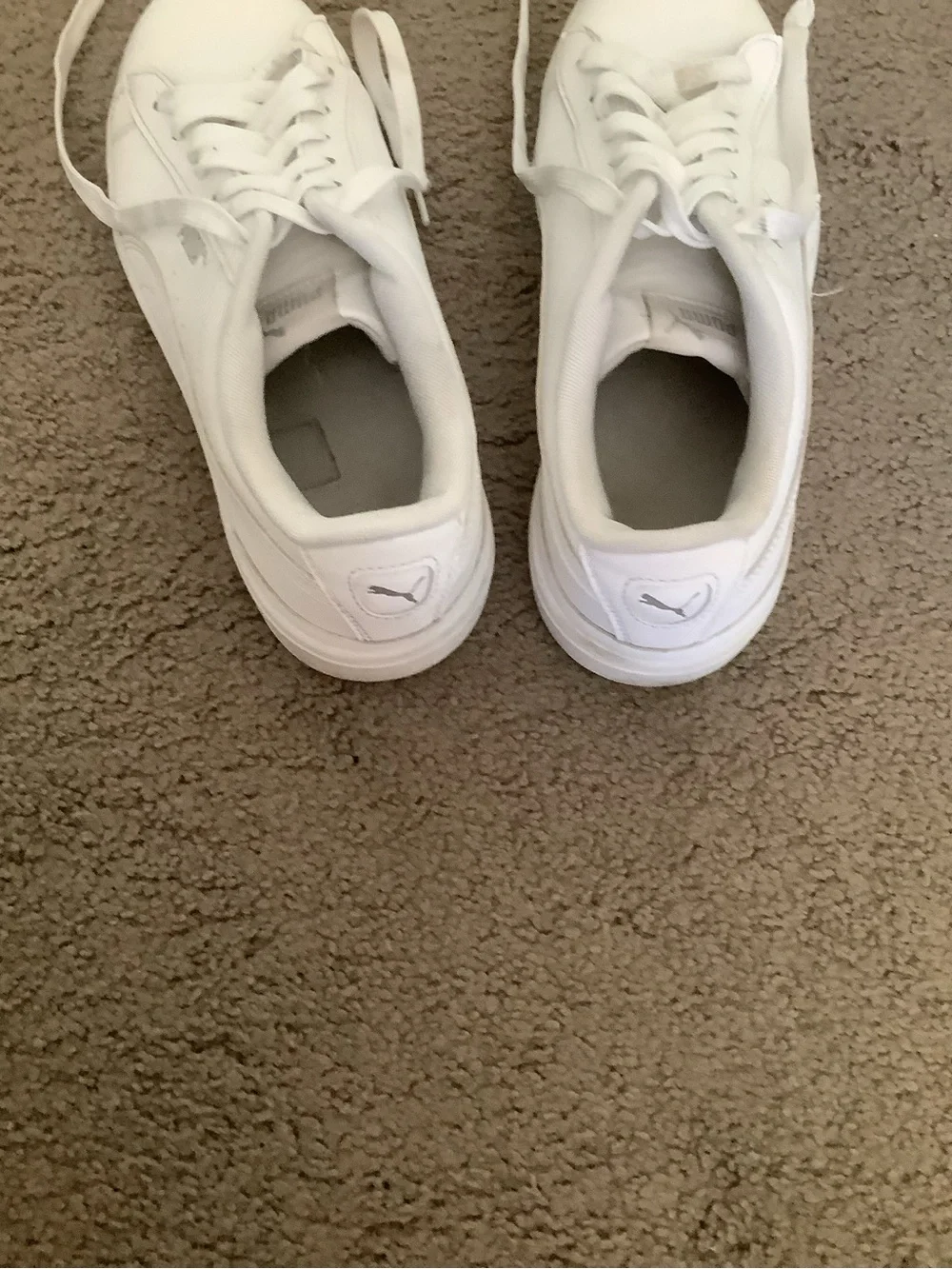 Puma White Sneakers size 9